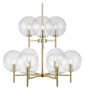 Lampada a sospensione Markslöjd, Dorato / Ottone, Soggiorno, Metallo