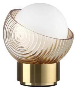 Ideal Lux - Lampada LED da tavolo BLOOM 1xG9/3W/230V oro/beige fumé