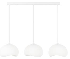 Brilagi - Lampadario a sospensione con cavo WABI SABI 3xE27/40W/230V bianco