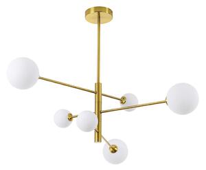 Lampadario a stelo DORADO 6xG9/40W/230V, finitura dorata