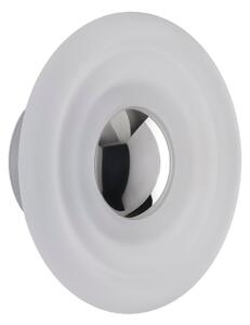 Applique da parete Tom Dixon, Press Sphere, dimmerabile, Bianco, Bagno, Vetro, Design