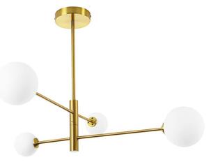 Lampadario a stelo DORADO 4xG9/40W/230V, finitura oro
