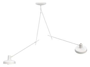 Plafoniera GRUPA, Arigato, dimmerabile, Bianco, Studio / Ufficio, Metallo