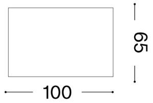 Ideal Lux - Faretto LED SPIKE 1xGX53/9W/230V 10x10 cm rame
