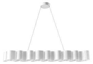Lampada a sospensione Stilnovo, Honey, dimmerabile, Bianco, Soggiorno, Plastica, Moderno