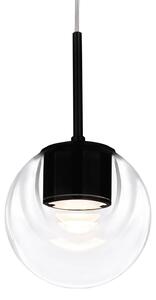 Lampada a sospensione kdln, Dew, dimmerabile, Nero, Cucina, Vetro, Design