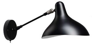 Mantis BS5 SW Applique da Parete con Interruttore Nero