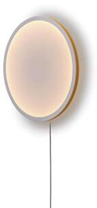 Applique da parete Muuto, dimmerabile, Bianco, Soggiorno, Alluminio