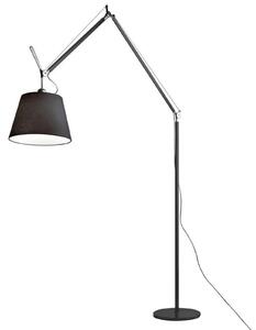 Lampada da terra Artemide, dimmerabile, Nero, Soggiorno, Alluminio
