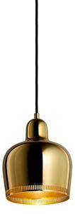 Lampada a sospensione Artek, Dorato / Ottone, Sala da pranzo, Metallo