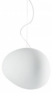 Lampada a sospensione Foscarini, dimmerabile, Bianco, Sala da pranzo, Vetro