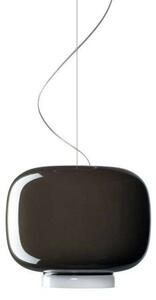 Lampada a sospensione Foscarini, dimmerabile, Grigio, Sala da pranzo, Vetro