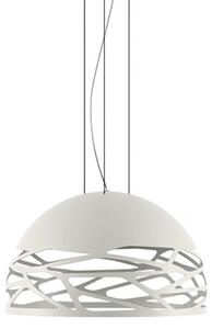 Lampada a sospensione Lodes, Bianco, Sala da pranzo, Metallo