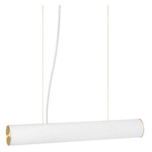 Lampada a sospensione ferm LIVING, dimmerabile, Bianco, Cucina, Vetro