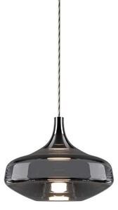Lampada a sospensione Lodes, Grigio, Sala da pranzo, Vetro