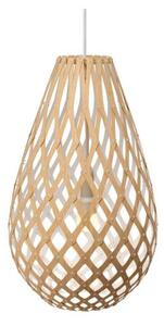 Lampada a sospensione david trubridge, Bianco, Soggiorno, Bambù