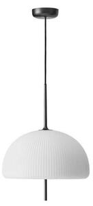 Lampada a sospensione Vipp, Bianco, Soggiorno, Vetro