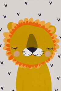 Illustrazione Little Lion, Treechild