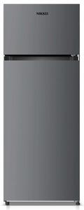 Nikkei Frigorifero Doppia Porta Capacit 204 Litri Classe energetica E Raffreddamento Statico colore Silver - KNDP240ES