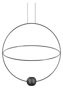 Lampada a sospensione Lodes, dimmerabile, Nero, Soggiorno, Metallo