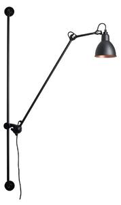 Applique da parete Lampe Gras, 214 Round, Nero, Soggiorno, Metallo, Design