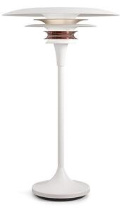 Diablo Lampada da Tavolo Ø30 Matt White/Rosé Silver