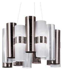 Lampada a sospensione Slamp, Metallizzato, Soggiorno, Plastica