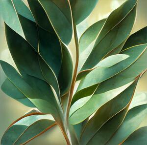 Fotografia Texture Of Green Eucalyptus Leaves, Nenov