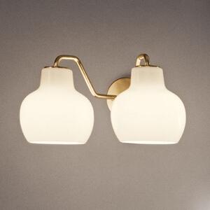 Applique da parete Louis Poulsen, VL Ring Crown, Dorato / Ottone, Soggiorno, Vetro, Design
