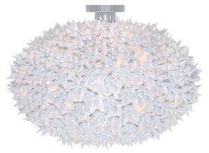 Plafoniera Kartell, Bloom C1, Bianco, Soggiorno, Plastica, Design