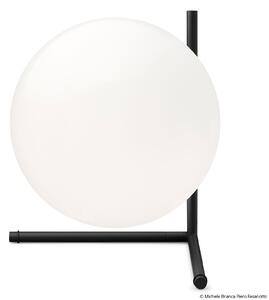 Lampade da tavolo FLOS, IC T2, dimmerabile, Nero, Soggiorno, Vetro, Design