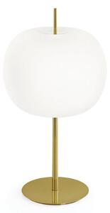 Lampade da tavolo kdln, Kushi, dimmerabile, Bianco, Soggiorno, Vetro, Design