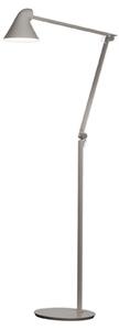Lampada da terra Louis Poulsen, NJP, dimmerabile, Grigio, Soggiorno, Metallo, Design