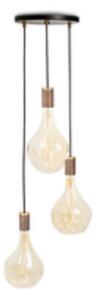Lampada a sospensione Tala, Triple Pendant, dimmerabile, Bianco, Sala da pranzo, Metallo