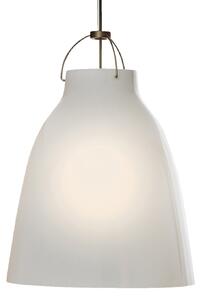 Lampada a sospensione FRITZ HANSEN, Caravaggio P3, dimmerabile, Bianco, Soggiorno, Vetro, Design