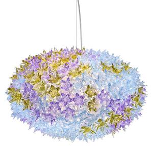 Lampada a sospensione Kartell, Bloom S1, Viola, Soggiorno, Plastica, Design