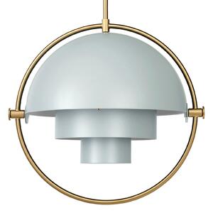 Lampada a sospensione GUBI, Multi-Lite, dimmerabile, Verde, Soggiorno, Metallo, Design