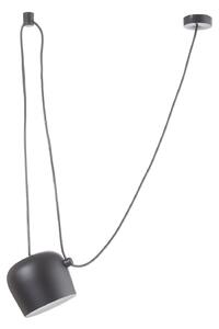 Lampada a sospensione FLOS, AIM Small, dimmerabile, Nero, Soggiorno, Metallo, Design