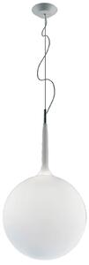 Lampada a sospensione Artemide, Castore, dimmerabile, Bianco, Soggiorno, Vetro, Design