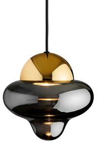 Lampada a sospensione DESIGN BY US, Nutty, dimmerabile, Grigio, Soggiorno, Vetro, Design