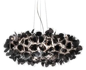 Lampada a sospensione Slamp, Clizia Mama Non Mama, dimmerabile, Nero, Soggiorno, Plastica, Design