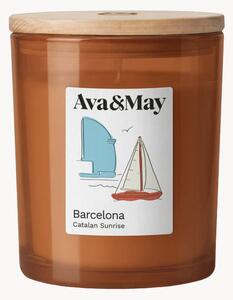 Candela profumata Barcelona (lampone, gelsomino bianco e zucchero filato)
