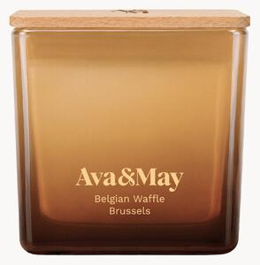 Candela profumata Belgian Waffle (nocciola, caramello e cocco)
