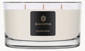 Candela profumata fatta a mano a tre stoppini Orange Spice (arancia, anice, vaniglia)