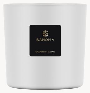 Candela profumata fatta a mano a tre stoppini Grapefruit & Lime (pompelmo, lime, gardenia & patchouli)