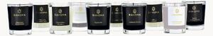 Set di 10 candele profumate fatte a mano Discovery Collection (agrumi, fiori e legni)