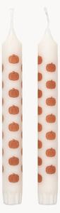Set di 2 candele per la cena Pumpkin