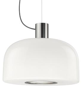 Lampada a sospensione FLOS, Bellhop Glass S2, dimmerabile, Bianco, Soggiorno, Vetro