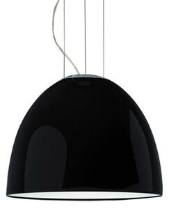 Lampada a sospensione Artemide, Nur Mini Gloss, dimmerabile, Nero, Soggiorno, Metallo, Design
