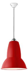 Lampada a sospensione Anglepoise, Original 1227 Giant, dimmerabile, Rosso, Soggiorno, Metallo, Design